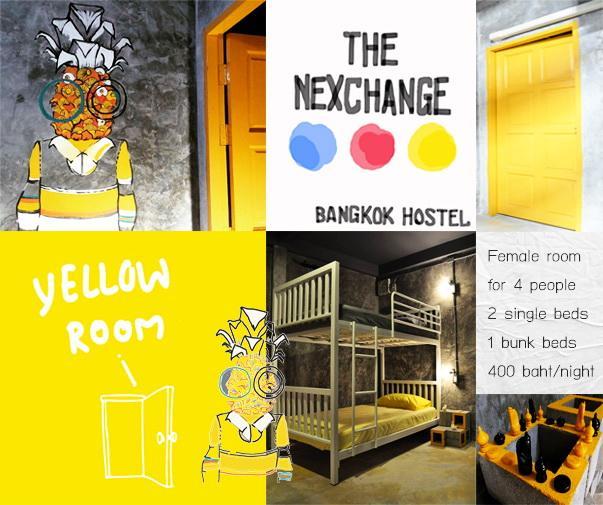 Nexchange Hostel Bangkok Exteriör bild